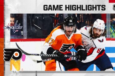 Capitals @ Flyers 2/17 | NHL Highlights 2022