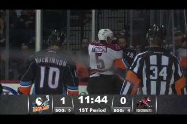 Jarred Tinordi vs Scott Sabourin Mar 3, 2017