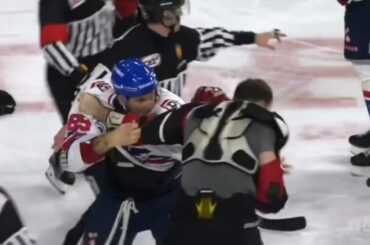 David Wolf Drops The Gloves With Sebastian Uvira(2018)