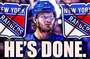 REPORT: JACOB TROUBA IS OFFICIALLY DONE W/ THE NEW YORK RANGERS (TRADE OR BUYOUT COMING)