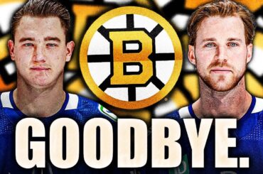 BOSTON BRUINS OFFICIALLY SIGN NIKITA ZADOROV & ELIAS LINDHOLM… GOODBYE VANCOUVER CANUCKS