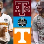 #3 Texas A&M vs #1 Tennessee (Finals Game 1) | College World Series | 2024 College Baseball