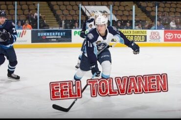 Eeli Tolvanen tällää maaleja AHLssä
