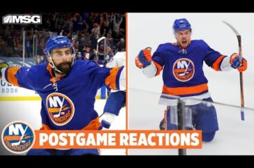 Beauvillier Reacts to OT Game-Winner & Varlamov Ready for Game 7 | New York Islanders