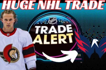 Breaking News: Sens Trade Chychrun to Capitals