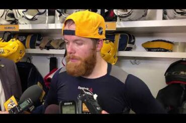 Predators' Ryan Ellis on his goal against the Sabres
