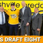 Nashville Predators Draft Eight: Select Egor Surin and Steal Teddy Stiga