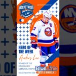 Anders Lee is your Hero of the Week! #isles #islanders #nhl #newyork