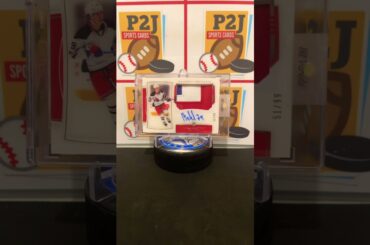 Vitali Kravtsov 51/99 New York Rangers Rookie Patch Auto Hockey Card #nhl #newyork #russia #shorts