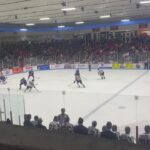 Gavin O’Connell scores the game winning goal against Des Moines
