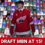Michael Brandsegg-Nygard is a Red Wing! Power forward is taken 15th overall in the 2024 draft