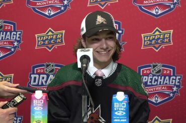 Entrevues Post-Repêchage LNH 2022 | Jeremy Langlois