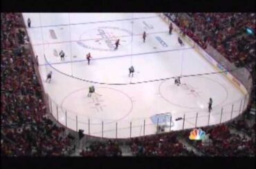 2/3/13: John Carlson scores on Tomas Vokoun thanks to stanchion