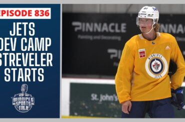 Winnipeg Jets Development Camp Day 1, Chris Streveler starts for Blue Bombers