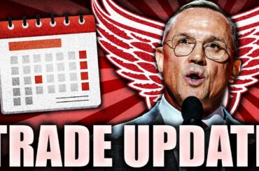 STEVE YZERMAN GIVES A DETROIT RED WINGS TRADE UPDATE: WHAT'S NEXT?