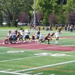 Sherbrooke Vert et Or QB Anthony Robichaud throws a 47-yard TD pass to Charles Giroux vs. Concordia