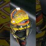 Thatcher Demko Goalie Mask Unsigned Vancouver Retro Matte