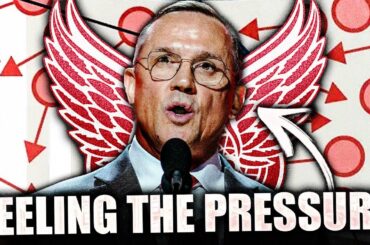 STEVE YZERMAN ADMITS HE'S FEELING THE PRESSURE… LOSING FAITH IN THE YZERPLAN? DETROIT RED WINGS NEWS
