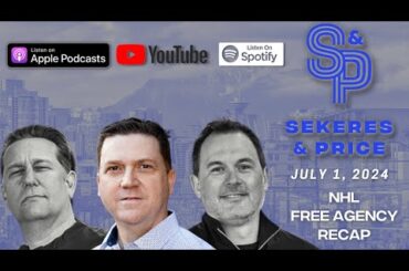 #Canucks sign DeBrusk, Heinen, Sherwood & Forbort in free agency - Sekeres & Price LIVE