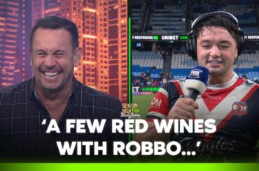 'Brown paper bags...' Cheese cracks up Matty Johns crew | Sunday Night with Matty Johns | Fox League