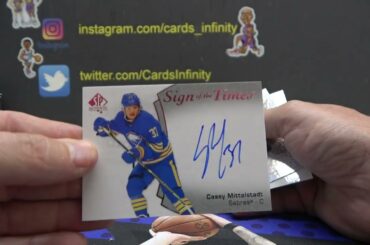 Lucky0128's 2021/22 Upper Deck Sp Authentic NHL Hockey 4 Box Break