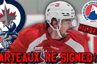 Winnipeg Jets Sign Dawson Barteaux to AHL Contract!! Jets Fan Reaction!!
