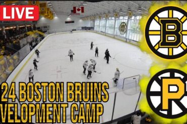 FULL SCRIMMAGE AT 2024 BOSTON BRUINS DEVELOPMENT CAMP!!!