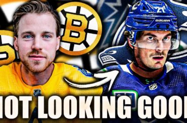 IT'S NOT LOOKING GOOD FOR ELIAS LINDHOLM… (Vancouver Canucks, Boston Bruins News)