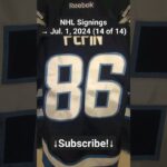 NHL Signings from July 1, 2024 (14 of 14)