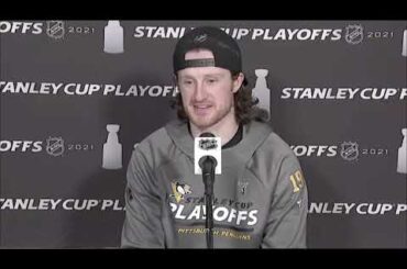 Jared McCann on Playing With Jeff Carter: "Guys Kind of a Legend" & Talks NY Islanders Series