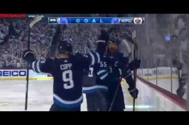 Blake Wheeler 1-1 Goal Vs Blues Game 2 2019 Stanley Cup Playoffs