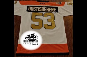 Shayne Gostisbehere 50th Anniversary Philadelphia Flyers Jersey Size 52