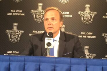 Injury to Luke Glendening was 'potentially a huge factor' in Red Wings loss, says Tampa Bay coach