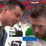 Joe Pavelski before Game 6 in Edmonton