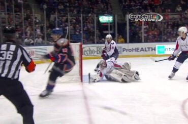 Josh Bailey goal 1-0 Mar 9 2013 Washington Capitals vs NY Islanders NHL Hockey