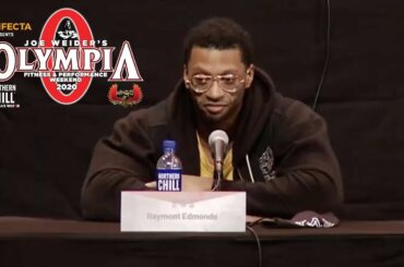 Mr. Olympia 2020 Press Conference - Raymont Edmonds