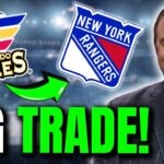 BIG BOMB! CAME OUT NOW! NOBODY EXPECTED THIS! NEW YORK RANGERS TRADE NEWS!