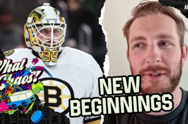 Linus Ullmark opens up about the end of his Bruins tenure