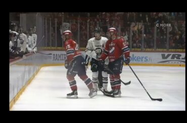 Micke-Max Åsten yrittää filmata vastustajalle ulosajoa - tuloksena 2 minuutin jäähy