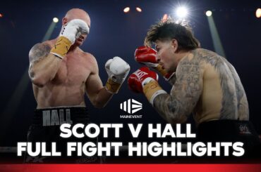 Curtis Scott v Barry Hall - Full Fight Highlights | Main Event | Fox Sports Australia