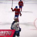 Lars Eller marque en supériorité numérique / Eller scores a power play goal