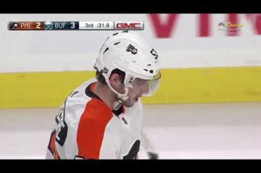 Shayne Gostisbehere Goal vs BUF 12-22-17
