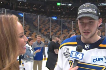 Dunn discusses unique brotherhood between Blues teammates