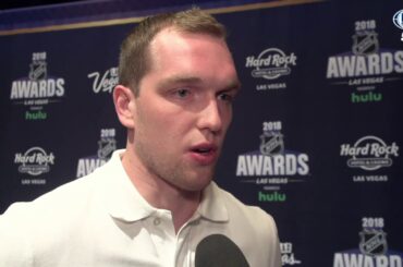 Tampa Bay Lightning goalie Andrei Vasilevskiy at NHL Awards -- 06/19/2018