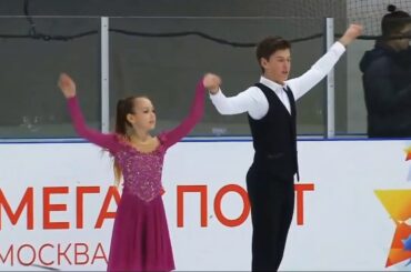 Polina Pilipenko/Stefan Nikolaev PD Starlight Waltz - Moscow Jr Championships 2019