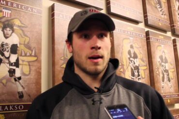 2015-16 UMD Men's Hockey: UMD 3, Miami 1 Post Game (March 12, 2016)