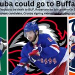 NHL Trade Rumours: Trouba to Buffalo, Crosby extension, Broberg offer sheet + more news and rumours.