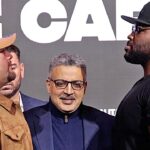 Andy Ruiz Jr NOT INTIMIDATED by Jarrell Miller in first face off • Ruiz vs Big Baby Miller