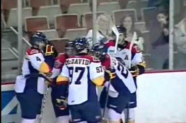 Adam Pelech Assist  (C.Brown PP Goal) vs. Owen Sound Attack 11-03-12