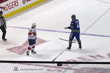 Micheal Haley vs Erik Gudbranson Jan 13, 2019